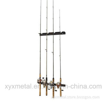 Fishing Tackle Rods Hooks Tools Holder Garage Storage Rack